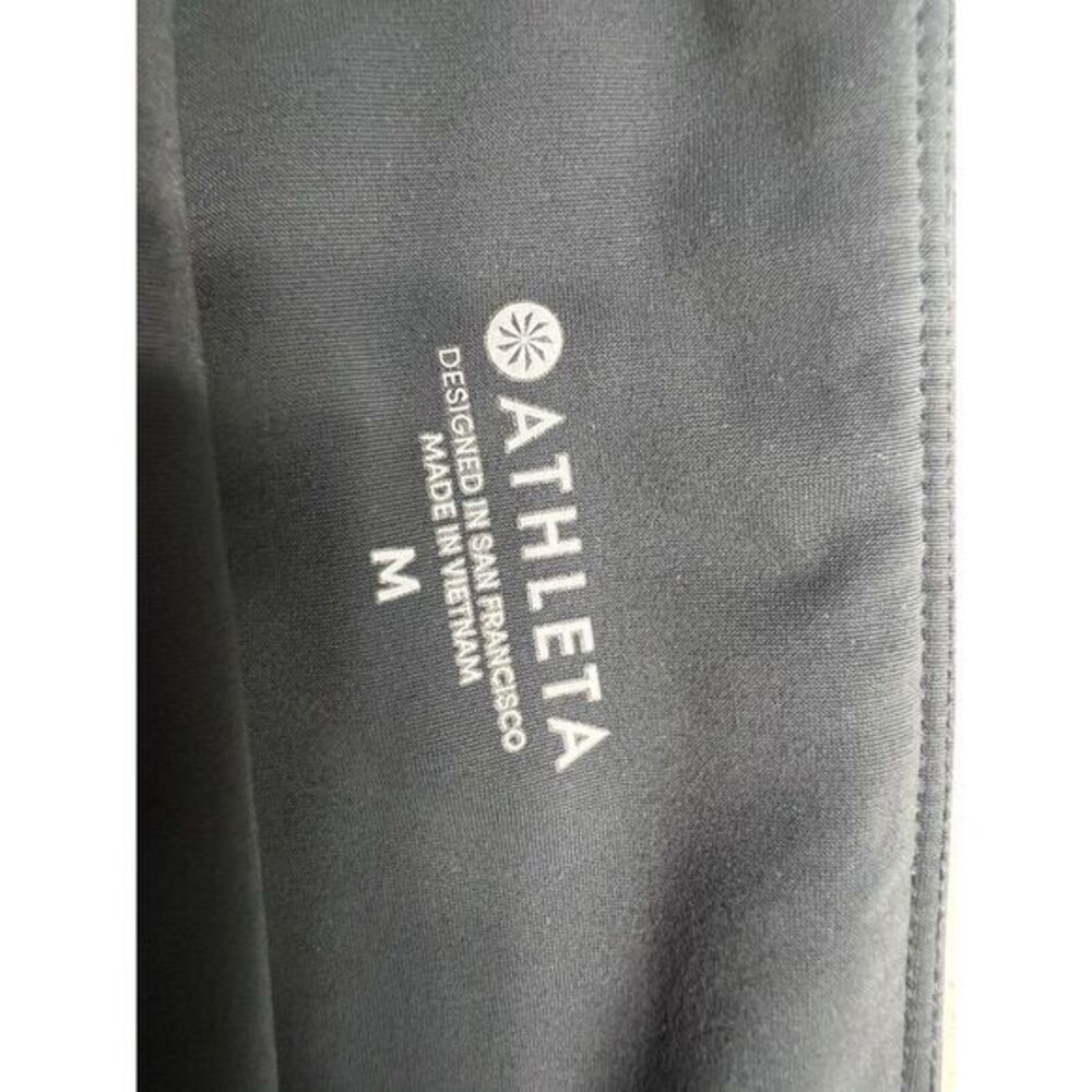Athleta Stellar‎ Crop Pants Charcoal Size M - Picture 3 of 6